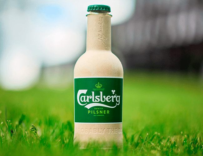 Carlsberg is among the well-known brand manufacturers who, in collaboration with Paboco, have come a long way with the development and introduction of a bottle packaging made from recyclable paper fibers. Betech supplies a rubber core used in the production of the paper bottles.